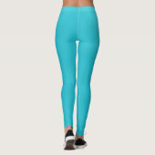 Leggings personnalisés bleu marine (Dos)