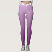 Leggings personnalisés cousus à la main (Devant)