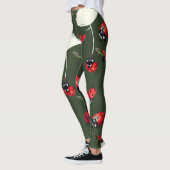 Leggings personnalisés de Ladybirds (Gauche)