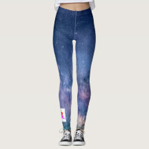 Leggings personnalisés Dragon chinois et étoiles