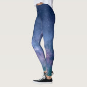 Leggings personnalisés Dragon chinois et étoiles (Gauche)