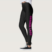 Leggings personnalisés Dragon Rose (Gauche)