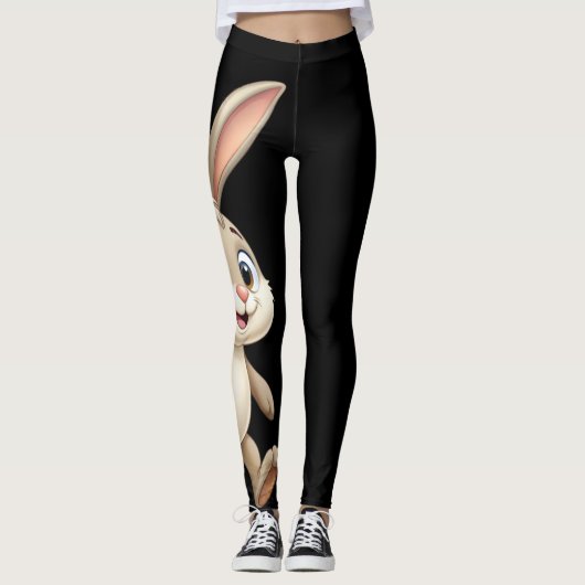 Leggings personnalisés en gras par Nishaam (Devant)
