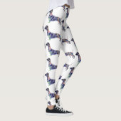 Leggings personnalisés Mandala Dog Art (Droite)