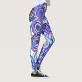 Leggings personnalisés Purple Forms (Droite)