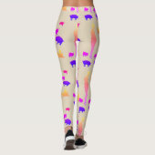 Leggings personnalisés Vegan Mind (Dos)