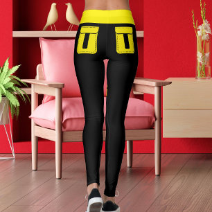 Leggings Personnalisez le nom d'amour de chat de compagnie