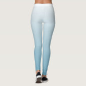 Leggings Personnel gradient ombre angel blue (Dos)