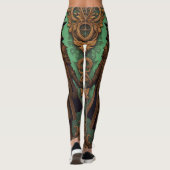Leggings Peste gothique Docteur SCP-049 Halloween Steampunk (Dos)