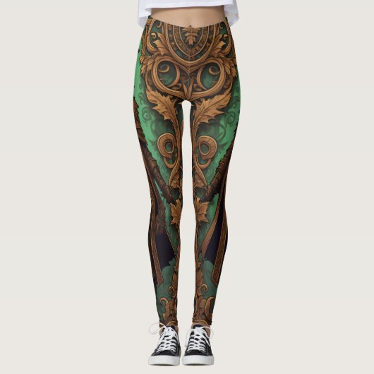 Leggings Peste gothique Docteur SCP-049 Halloween Steampunk (Devant)