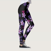 Leggings Pétales de fleurs Abstraites (Droite)