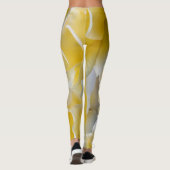 Leggings Pétales de rose jaune (Dos)