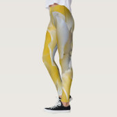 Leggings Pétales de rose jaune (Gauche)