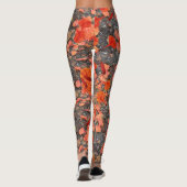 Leggings Pétales flamboyantes (Dos)