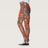 Leggings Pétales flamboyantes (Gauche)