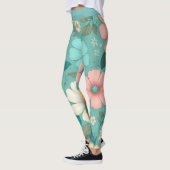 Leggings Pétales Pastels (Gauche)
