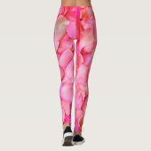 Leggings Pétales rose rose Motif (Dos)
