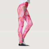 Leggings Pétales rose rose Motif (Droite)