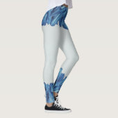 Leggings pétales roses bleus (Droite)