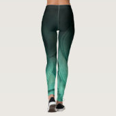 Leggings Pétales Turquoises (Dos)