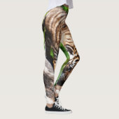 Leggings Petit animal de tigre montant vers le bas des (Droite)