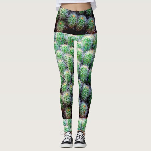 Leggings petit baril cactus vert (Devant)