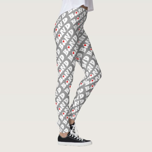 Leggings Petit coeur de bande (Droite)