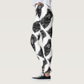 Leggings Petit Labrador Chien noir Chien Chien Chien Chien  (Gauche)