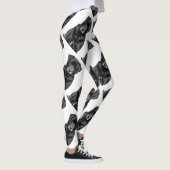 Leggings Petit Labrador Chien noir Chien Chien Chien Chien  (Droite)