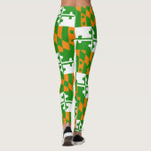 Leggings Petit pantalon de yoga de guêtres de drapeau du (Dos)