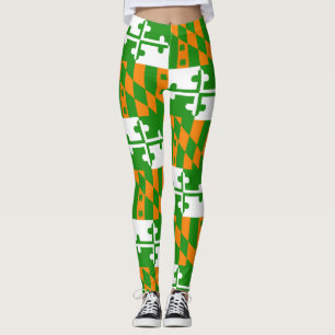 Leggings Petit pantalon de yoga de guêtres de drapeau du