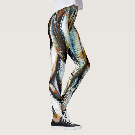 Leggings Petit poisson blanc (Droite)