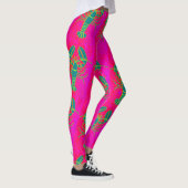 Leggings petit rose vert de Thunder_Cove de homards (Droite)