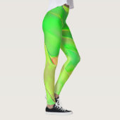 Leggings Petite sculptée en vert vif vieilli (Droite)