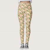 Leggings Petites ananas et impression florale (Devant)