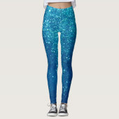 Leggings Petites bulles sous-marines (Devant)