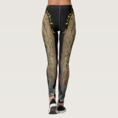 Leggings Petites pattes de chapeau rouge à équitation - mig (Dos)