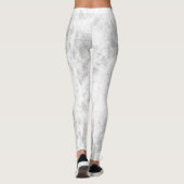 Leggings Petits blocs de crayon noir (Dos)