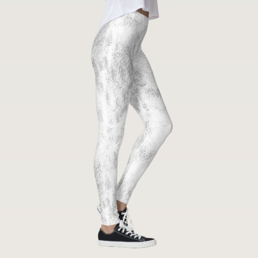Leggings Petits blocs de crayon noir (Droite)
