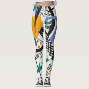 Leggings Petits Mondes IV, Abstraits, Wassily Kandinsky