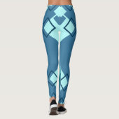 Leggings pétrole (Dos)