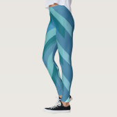 Leggings pétrole (Gauche)