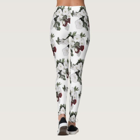 Leggings Petunia blanc (Dos)