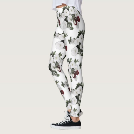 Leggings Petunia blanc (Gauche)