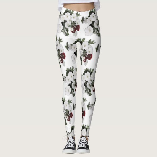 Leggings Petunia blanc (Devant)