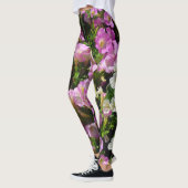 Leggings pétunia roses (Gauche)