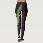 Leggings Petunia violet mexicain (Dos)