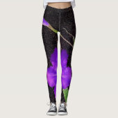 Leggings Petunia violet mexicain (Devant)