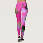 Leggings Pétunias rose (Dos)