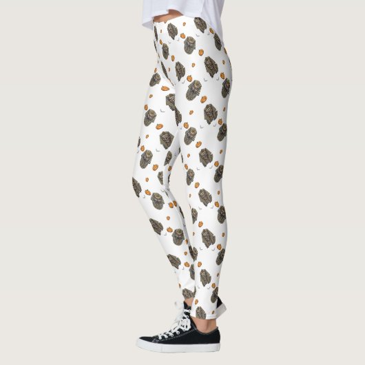 Leggings 🤍 Pharaon Blanc maman Halloween Tee 🎃 👑 (Gauche)